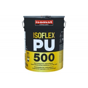 Isomat Isoflex - PU 500 12 kg Πολυουρεθανικό Επαλειφόμενο Στεγανωτικό Ταρατσών