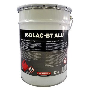 ISOMAT ISOLAC-BT ALU Ανακλαστική βαφή αλουμινίου 4 kgr