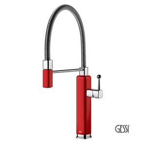 GESSI HAPPY 60061-851 GLOSSY RED ΜΠΑΤΑΡΙΑ ΚΟΥΖΙΝΑΣ