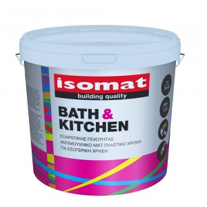 ISOMAT BATH & KITCHEN Υψηλής ποιότητας αντιμουχλικό χρώμα 3 lt