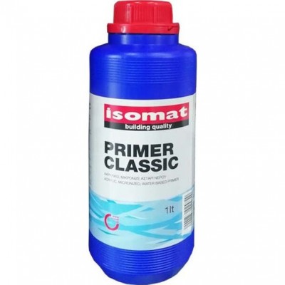 Primer Classic Isomat 1 lt Ακρυλικό μικρονιζέ αστάρι νερού 