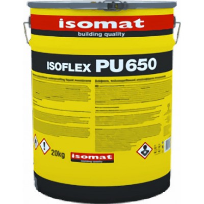 Isomat ISOFLEX-PU 650 20kg Διάφανο Αλειφατικό Πολυουρεθανικό Επαλειφόμενο Στεγανωτικό Ενός Συστατικού