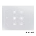 Κεφαλή Ντους Οροφής Εντοιχισμού - Almar E044189-300 - Spin Temptation - Ματ Λευκό 63x48cm Almar Κεφαλές