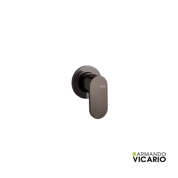ARMANDO VICARIO SLIM ΜΙΚΤΗΣ ΕΝΤΟΙΧΙΣΜΟΥ 1 ΕΞΟΔΟΥ BLACK CHROME 500050-405 Slim Tuscany Brass / Black Chrome