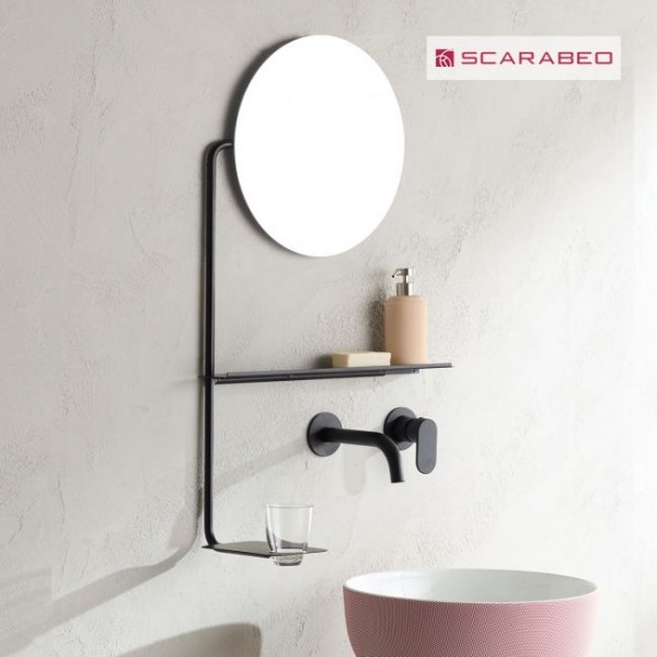 SCARABEO  Καθρέπτης μπάνιου 51×82εκ. 2302-NROP SCARABEO Επιπλα Μπανιου