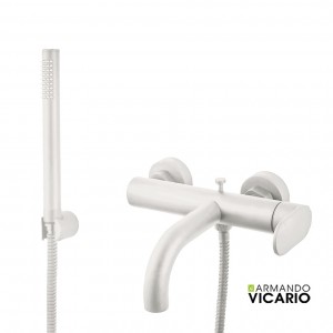 Μπαταρία Λουτρού - Armando Vicario Slim 500100-300 - Ματ Λευκό