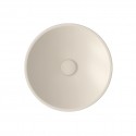 Bianco Ceramica Lupo Color 33010-311 Ivory Matt Φ45cm Επιτραπέζιος Νιπτήρας Νιπτήρες Color Bianco Ceramica