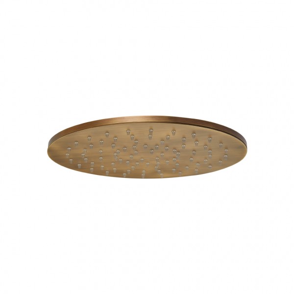 Armando Vicario Slim 800351-221 + 800087-221 Bronze / Antique Brass Βραχίονας Οροφής Με Κεφαλή Ντους Slim Bronze / Antique Brass