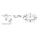 Νιπτηρες - Ειδη Υγιεινης - Creavit Superior TF185 85x45 cm Νιπτήρας Επίπλου