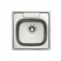 KL Sinks 1155200 50.3x50.3cm Inox Ένθετος Νεροχύτης KL Sinks Ανοξείδωτοι
