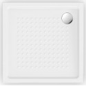 Ειδη Υγιεινης - Gsi Slim Ντουζιέρα πορσελάνης με αντιολισθητική επιφάνεια 80x80x4,5cm 4394