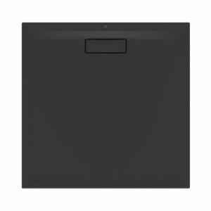 Ideal Standard Ultra Flat New - Ακρυλική ντουζιέρα τετράγωνη T4467V3 90Χ90, σε μαύρο χρώμα  Silk Black