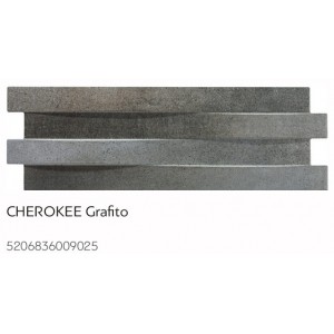 Karag Cherokee Grafito 17x52cm Πλακάκι - Πέτρα Επένδυσης Τοίχων