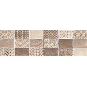 Karag Fabric Mosaico Crema 20x60cm  Πλακάκι τοίχου Κουζίνας & Μπάνιου