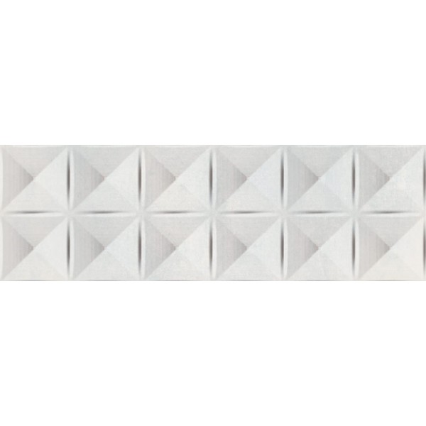 Karag Koke Relieve Bianco 20x60cm Πλακάκι τοίχου μπάνιου & κουζίνας 