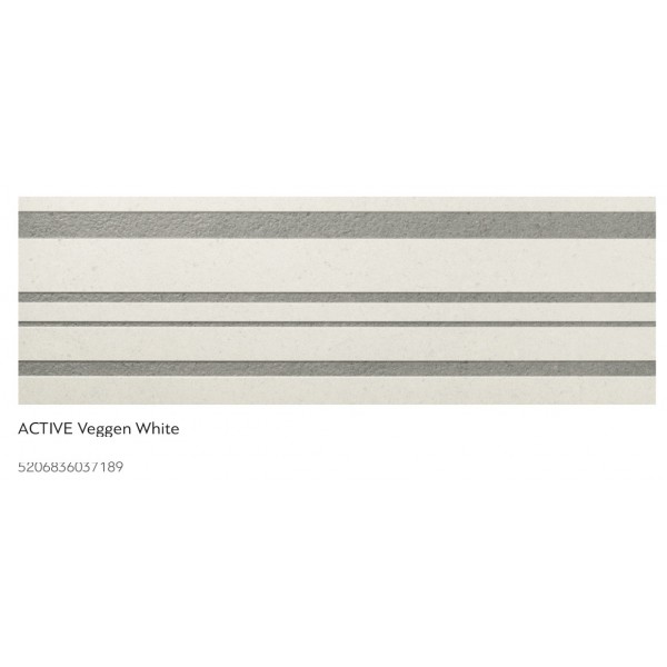 Active Veggen  White 30X90 Πλακάκι Τοίχου