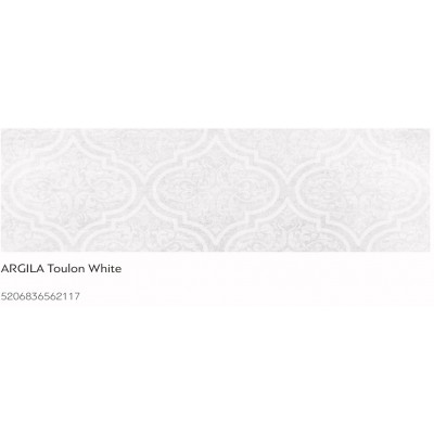 Karag Argila Toulon White 25X80 Πλακάκι τοίχου