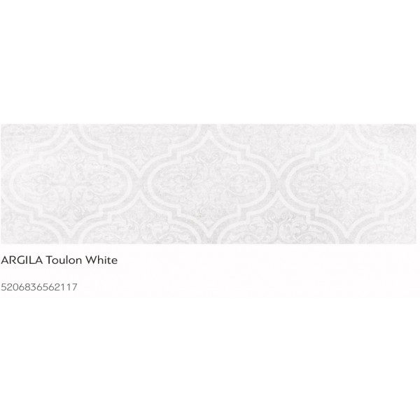 Πλακακια - Karag Argila Toulon White 25X80 Πλακάκι τοίχου