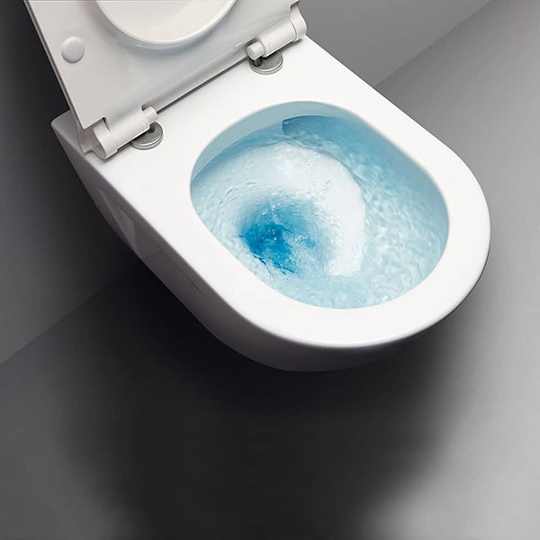 Ειδη Υγιεινης - GSI Κρεμαστή Λεκάνη Κομπλέ Με Κάλυμμα Uspa Με Χρώμα Λευκό 50 εκ. PURA Swirl 88166035RU