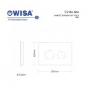 Wisa Πλακέτα Χειρισμού Easy Touch Magre Gold F099-200 Wisa