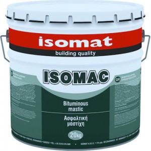 Isomat Isomac 20 kg Ασφαλτική Σφραγιστική Μαστίχη