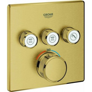 Grohe Smart Control 29126GNO Εντοιχιζόμενη Θερμοστατική Μπαταρία 3 Εξόδων