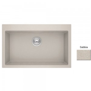 Sanitec Ultra Granite 808 79x50 cm 1B Γρανίτης SABBIA