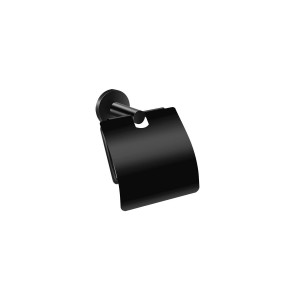 Sanco Twist Χαρτοθήκη Black Mat με καπάκι 14317-M116