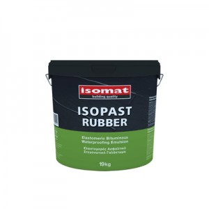 Isomat ISOPAST-RUBBER 19 kg Ελαστομερές Ασφαλτικό Στεγανωτικό Γαλάκτωμα