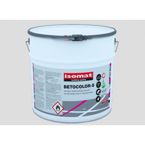 Isomat Betocolor-S 10lt Λευκό Ακρυλικό Τσιμεντόχρωμα Διαλύτου
