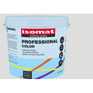 ISOMAT PROFESSIONAL COLOR Matte plastic paint for interior use White 9 lt