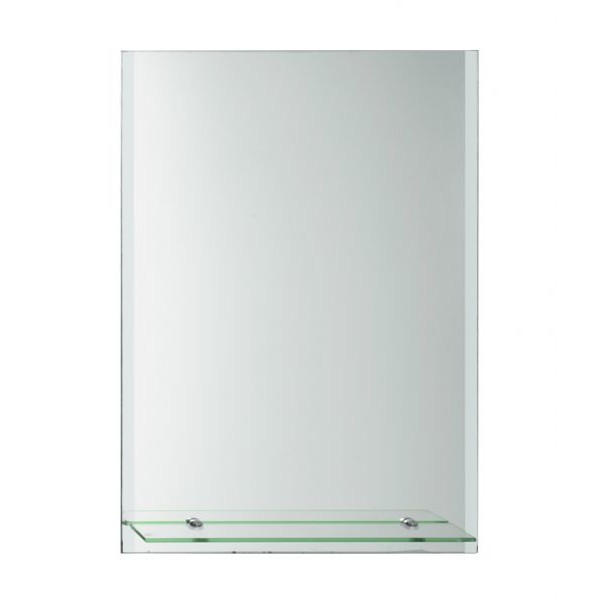 Αξεσουαρ Μπανιου - Gloria Revin 15-7235 50x70cm Καθρέπτης Μπάνιου Με Εταζέρα