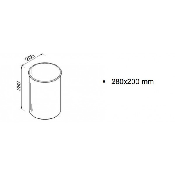 Αξεσουαρ Μπανιου - Aξεσουαρ μπανιου,Geesa Standard 640 Καλάθι Αχρήστων 9L