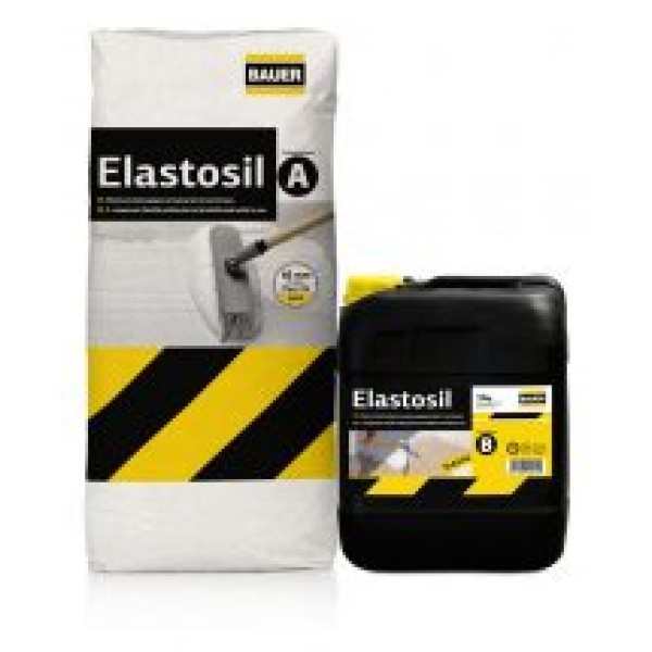 Στεγανωτικα Ταρατσων - Bauer Elastosil 35 kg Ελαστικό, Επαλειφόμενο Στεγανωτικό 2 Συστατικών
