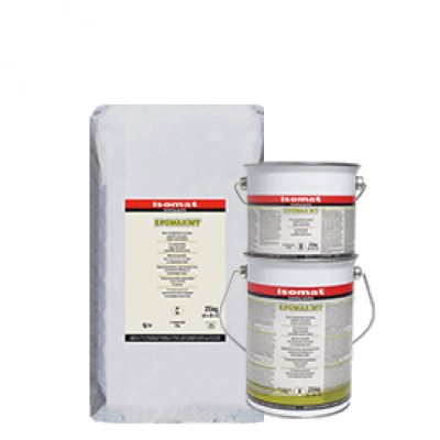 Isomat EPOMAX-MT 25 kg Χυτό Εποξειδικό Κονίαμα Υψηλών Αντοχών 3 Συστατικών