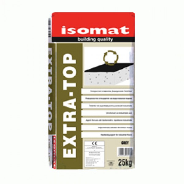 Isomat EXTRA-TOP 25 kg Σκληρυντικό Επιφανείας Βιομηχανικών Δαπέδων  ώχρα