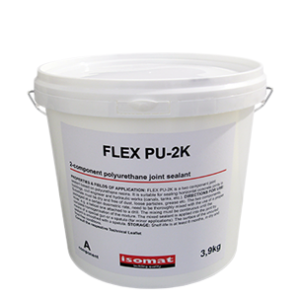 ISOMAT FLEX PU-2KH  Πολυουρεθανική σφραγιστική µαστίχη 2 συστατικών για οριζοντιους αρμους γκρι  5 kgr(A+B)