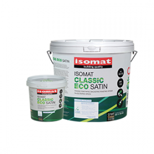 ISOMAT-CLASSIC ECO SATIN 10 lt Υψηλής ποιότητας, οικολογικό πλαστικό χρώμα για εσωτερική χρήση