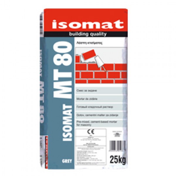 Isomat MT-80 25 kg Λάσπη Κτισίματος
