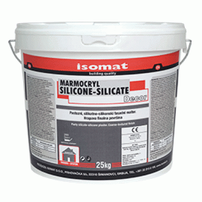 Isomat Marmocryl Silicone-Silicate Decor 25 kg Παστώδης Σοβάς