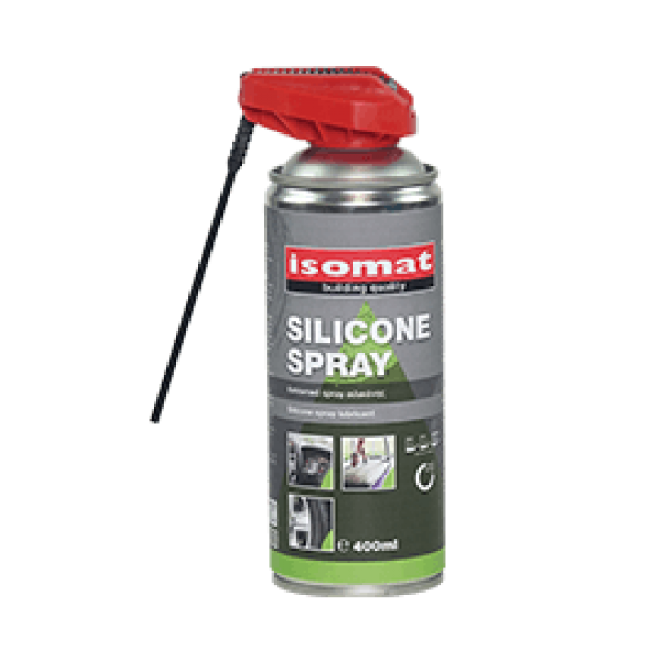 Isomat SILICONE SPRAY 400 ml Λιπαντικό Spray Σιλικόνης Αντισκωριακά - Λιπαντικά,Isomat