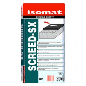 Isomat Screed-SX Ταχύπηκτη κονία-συνδετικό υλικό για την παρασκευή τσιμεντοκονιών δαπέδου 20 kgr