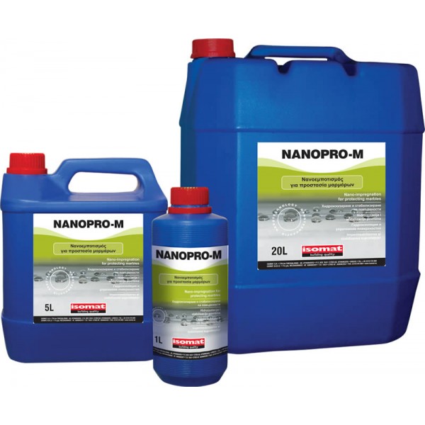 ISOMAT 5 LT NANOPRO-M Νανοεμποτισμός για προστασία μαρμάρων,γρανιτών, Στεγανωτικα τοιχων