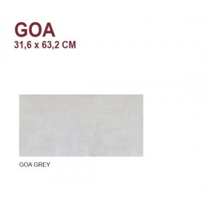 Karag Goa Grey 31.6 x 63.2 cm Πλακάκι Τοίχου