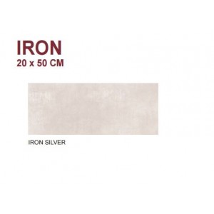 Karag Iron Silver 20 x 50 cm Πλακάκι Τοίχου