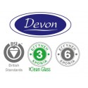 Καμπινες Μπανιου Devon - Devon Καμπινες - Καμπινες Μπανιου - Devon Primus Plus Offset Corner Entry CR 12070 Clean Glass Ασύμμετρη Καμπίνα Ντουζιέρας Με 2 Σταθερά & 2 Συρόμενα Φύλλα
