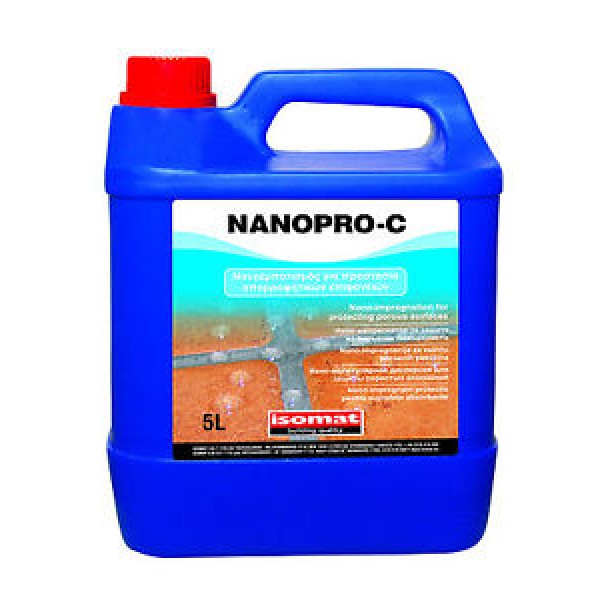 Στεγανωτικα - ISOMAT 5 LT NANOPRO-C Νανοεμποτισμός για προστασία απορροφητικών επιφανειών  Στεγανωτικά τοίχων