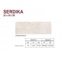 Πλακακια - Karag Serdika Beize 20 x 60 cm Πλακάκι Τοίχου