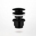 Μπαταριες Μπανιου - La Torre New Tech Black Matt SK300 Clic-Clac Βαλβίδα Νιπτήρος