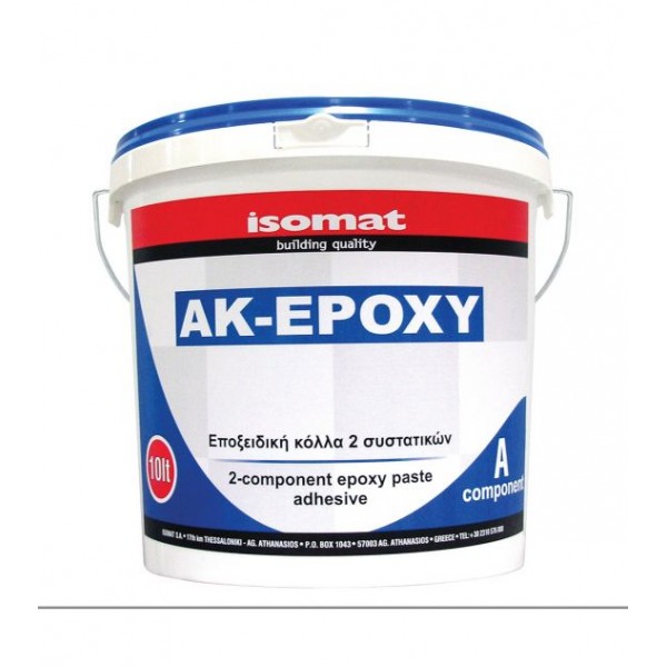 Isomat AK-EPOXY FAST 20 lt Ταχύπηκτη Εποξειδική Κόλλα 2 Συστατικών Για Μάρμαρα Και Γρανίτες